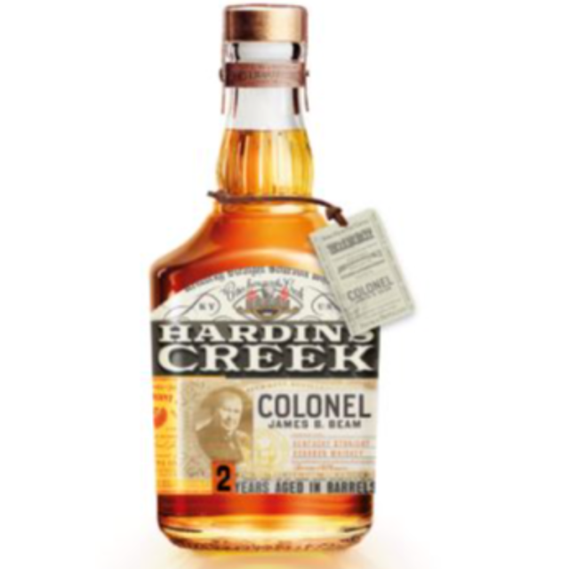 Hardins Creek Colonel James B Beam Kentucky Straight Bourbon Whiskey