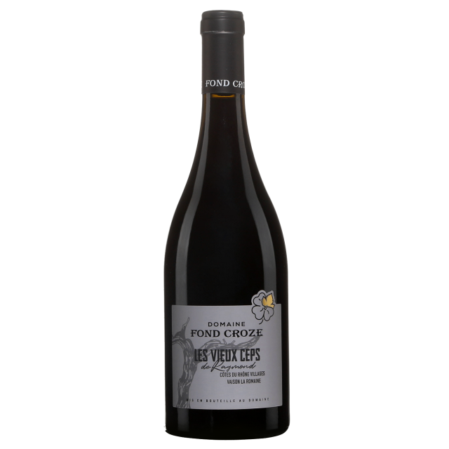 Domaine Fond Croze Les Vieux Ceps de Raymond C&ocirc;tes du Rh&ocirc;ne Villages Red Wine
