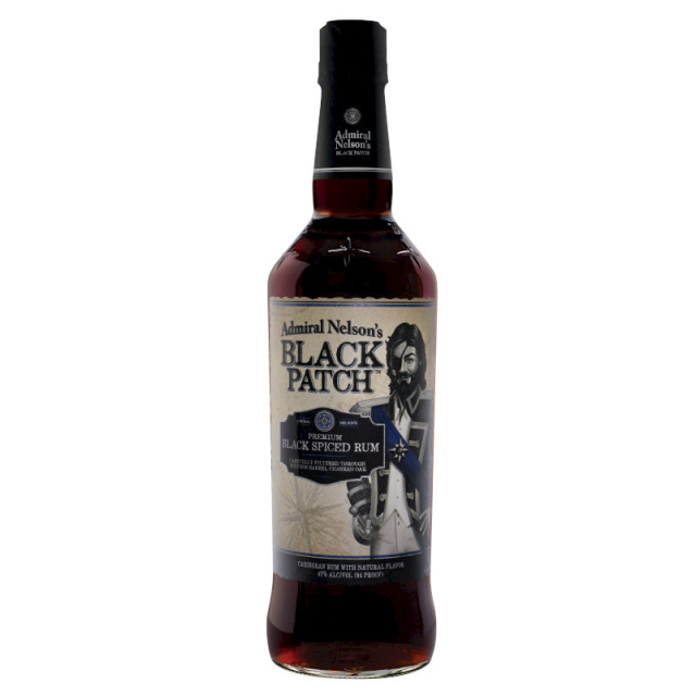 Admiral Nelsons Black Patch Spiced Rum
