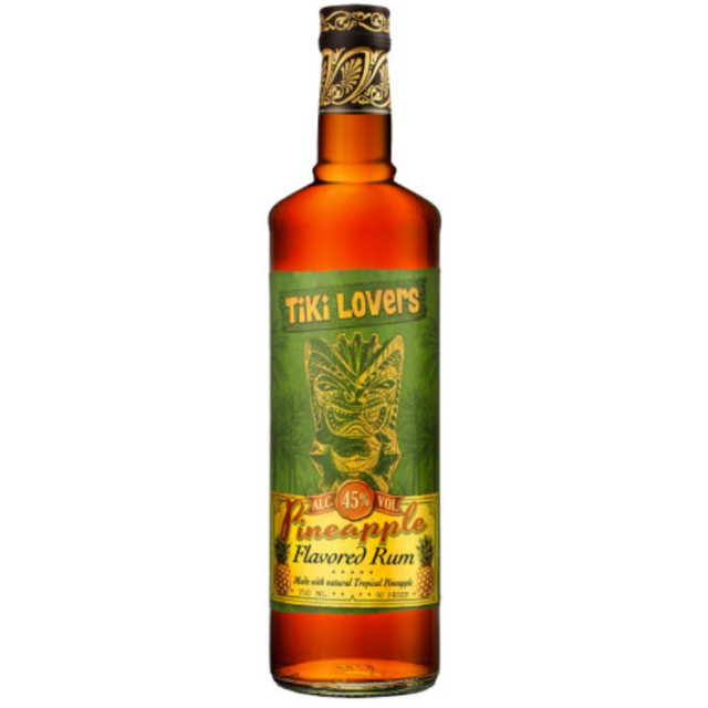 TIKI LOVERS Pineapple Flavored Rum
