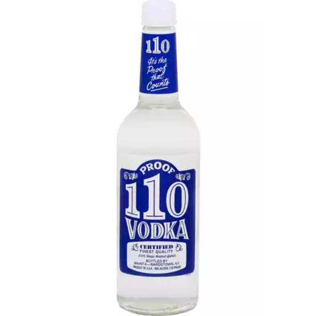 PROOF 110 Unflavored Vodka