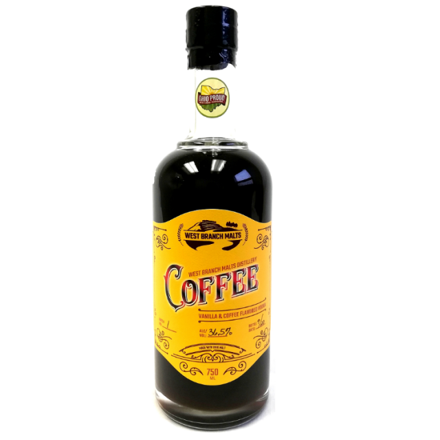 West Branch Malts Coffee Flavored Vodka