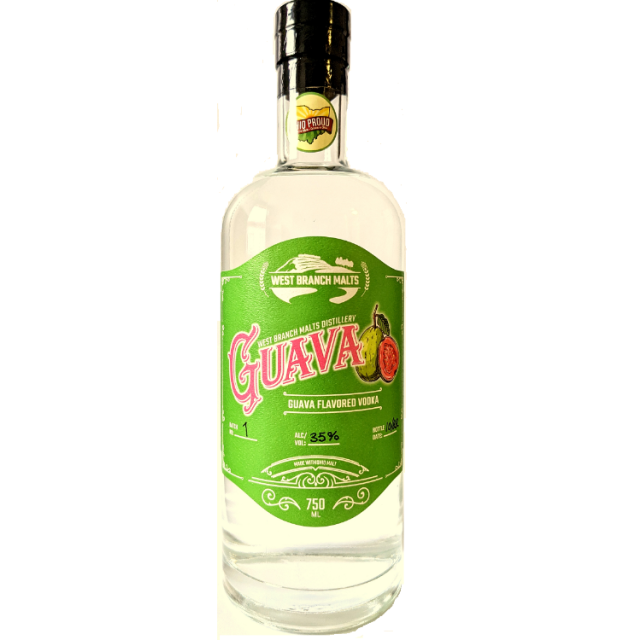 West Branch Malts Guava Vodka