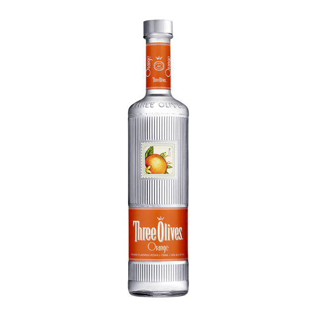 THREE OLIVES Orange Flavored Vodka