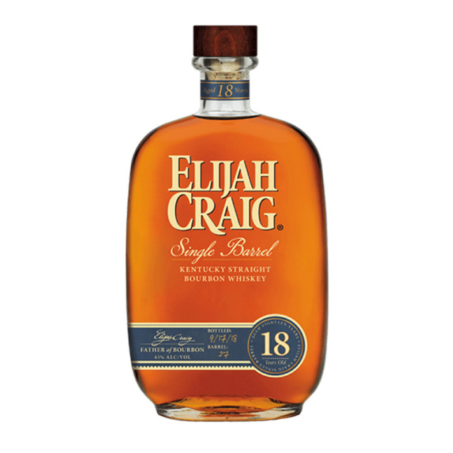 ELIJAH CRAIG 18 Year Old Bourbon Whiskey