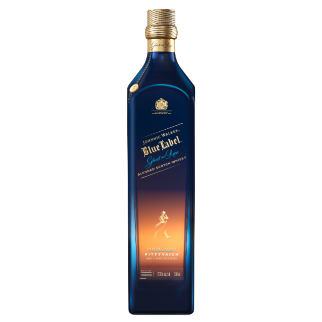 Johnnie Walker Blue Label Ghost & Rare Pittyvaich Blended Scotch Whisky