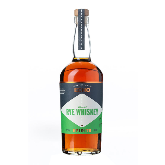 Echo Spirits Straight Rye Whiskey