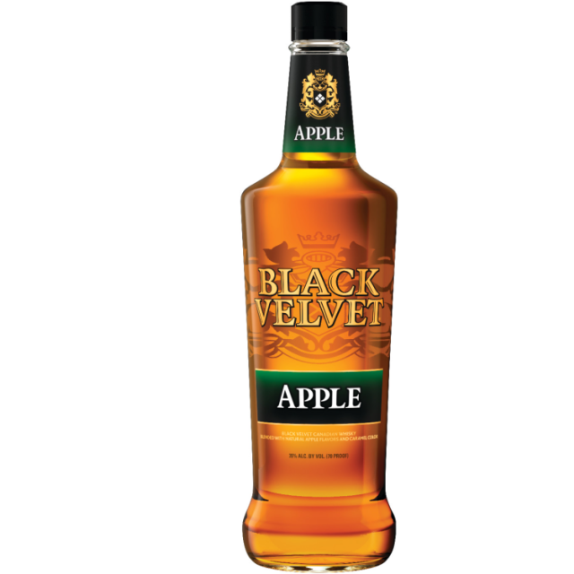 BLACK VELVET Canadian Whisky - Apple
