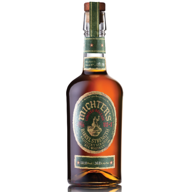 Michters Barrel Strength Rye Whiskey