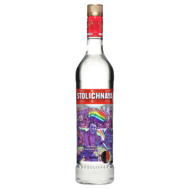 Stolichnaya Harvey Milk Limited Edition Vodka