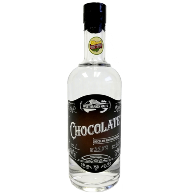 West Branch Malts Chocolate Flavored Vodka