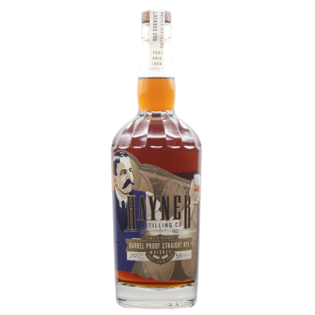 Hayner 7 Year Barrel Proof Rye Whiskey