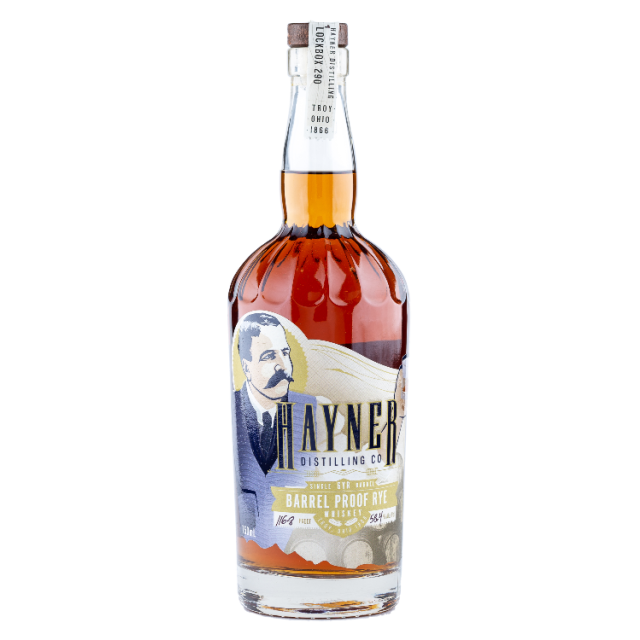 Hayner Barrel Proof Rye Whiskey